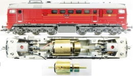 sb modellbau 11577 - TT - Motorisierungssatz für V 200, BR 120, T 679, ST 44, V 200 und M 62